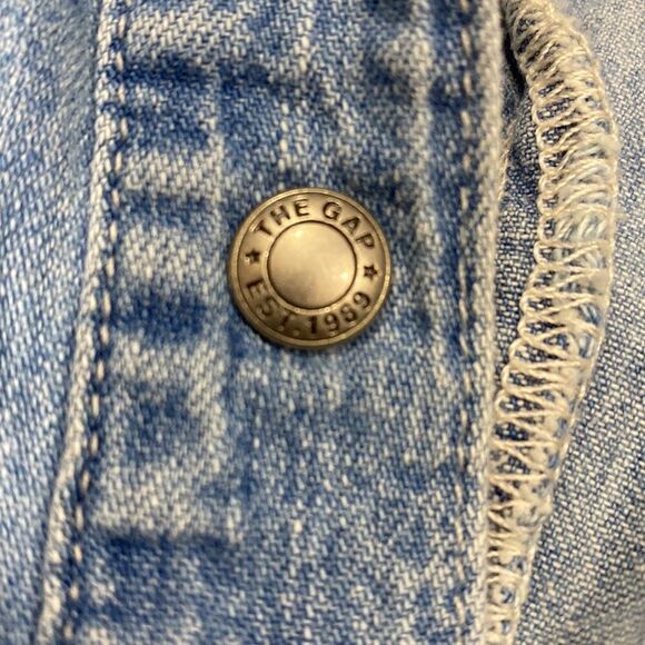 Vintage 90’s Gap Denim Snap Dress - Picture 7 of 7
